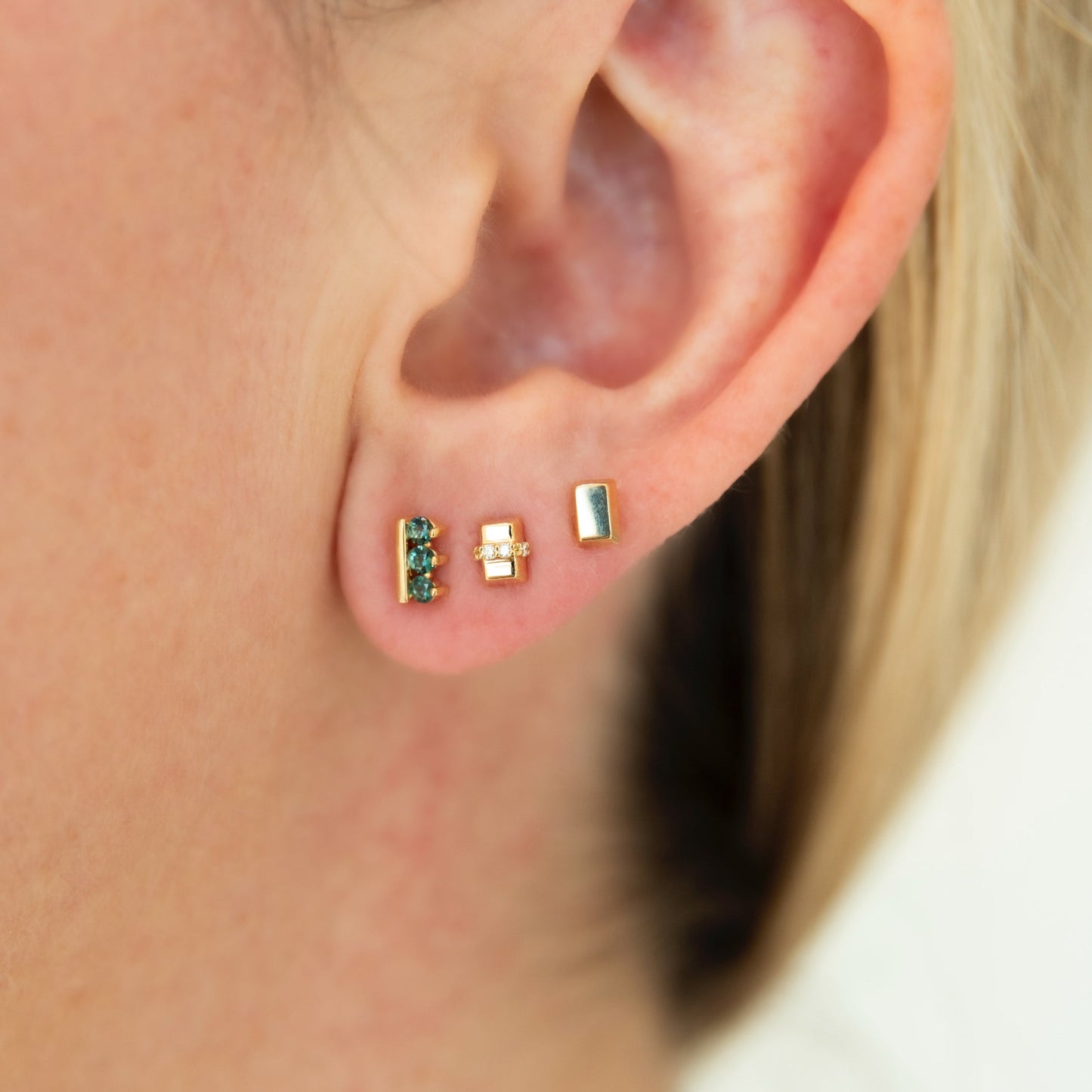 Tourmaline Sideline Earrings